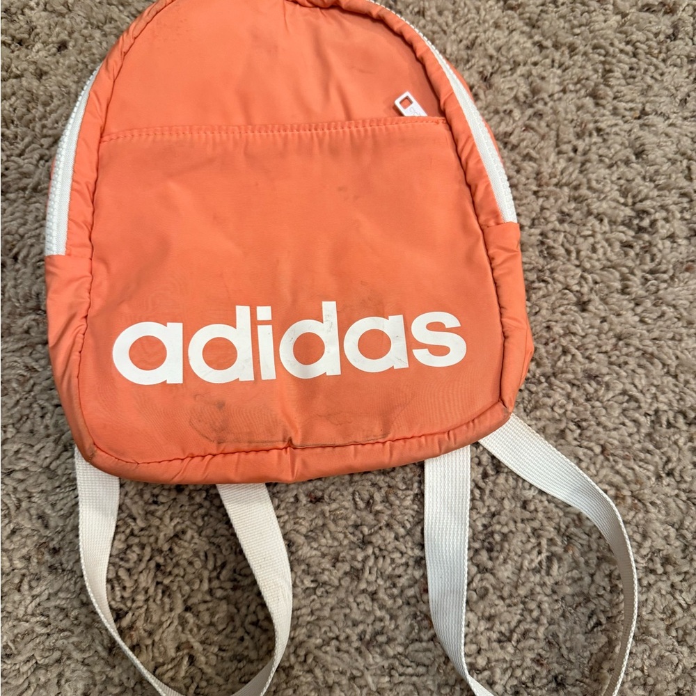 Adidas Kids Bright Orange Backpack